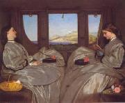Augustus Egg The Travelling Companions oil painting
